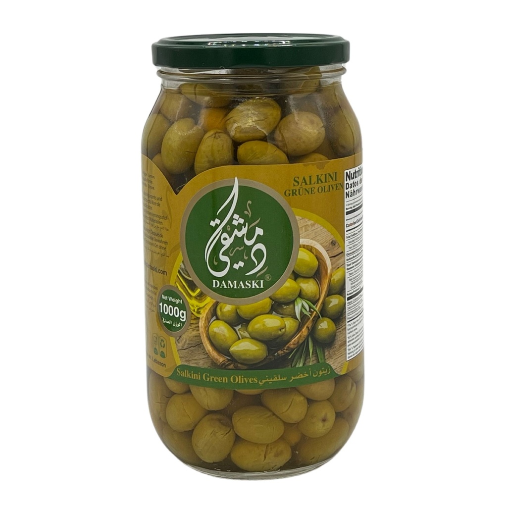 Damaski Green Olive Salkini 1000g