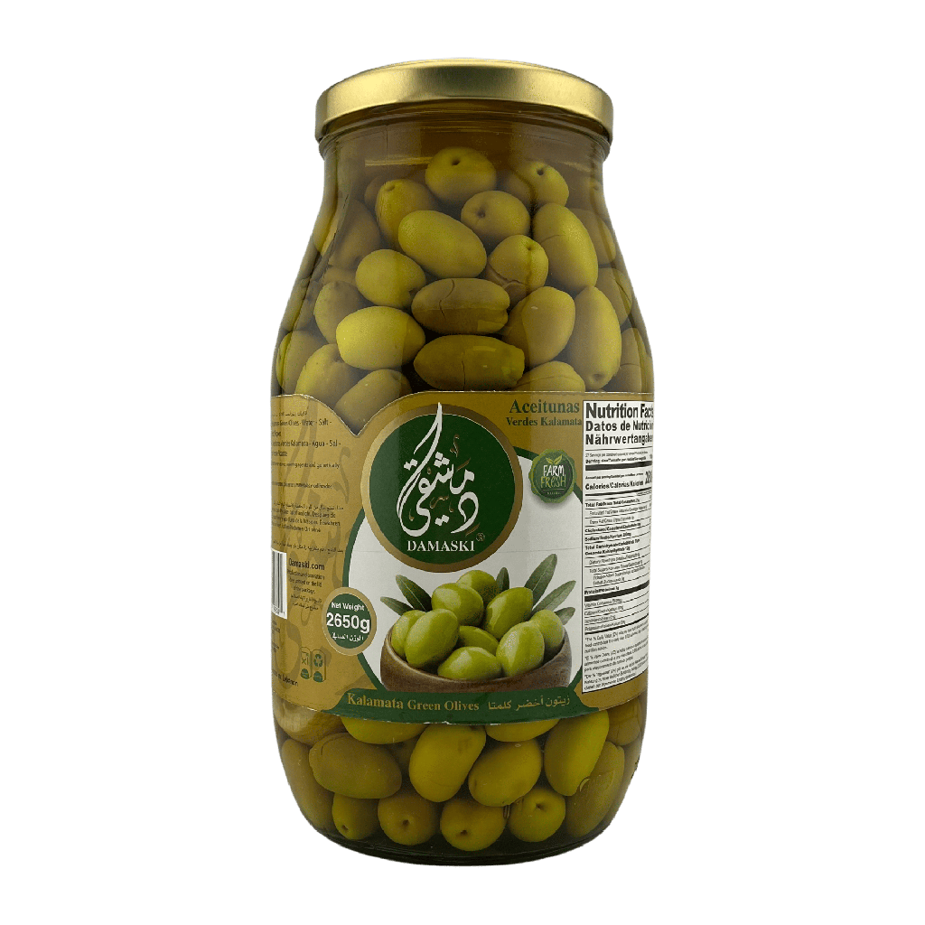 Damaski Green Olive Kalamata 3000g