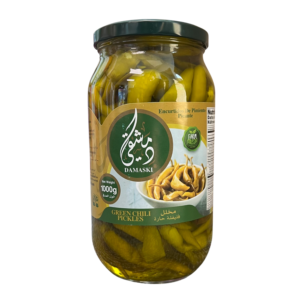 Damaski Hot Pepper Pickles 1000g