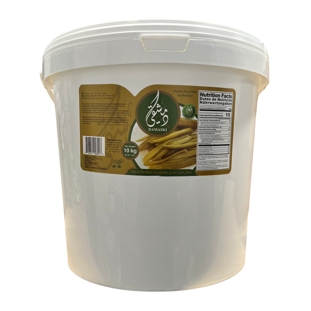 Damaski Sliced Cucumber Pickles 10kg