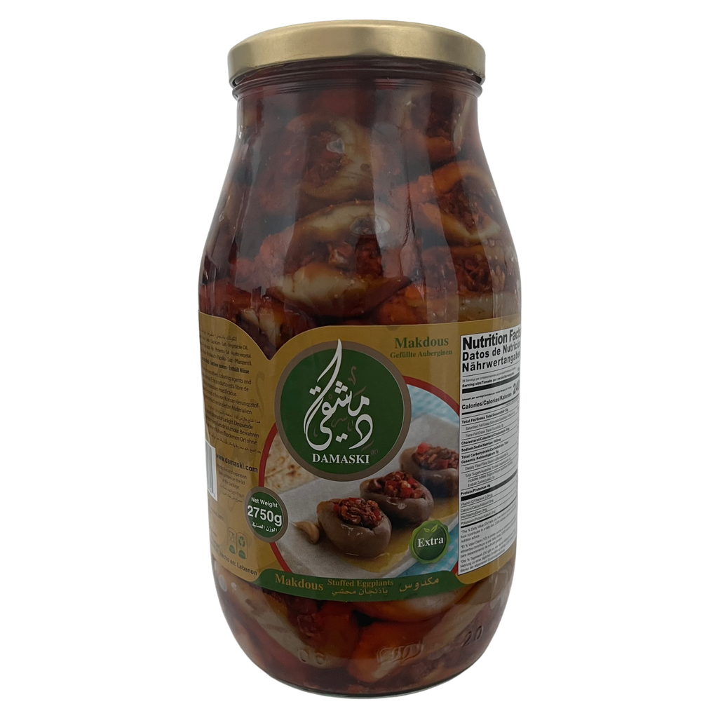 Damaski Makdous Eggplant Extra 2750g
