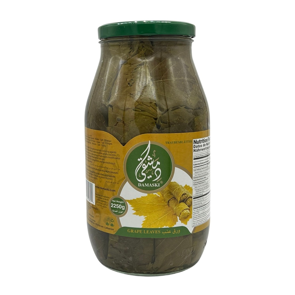Damaski Grape Leaves 2250g