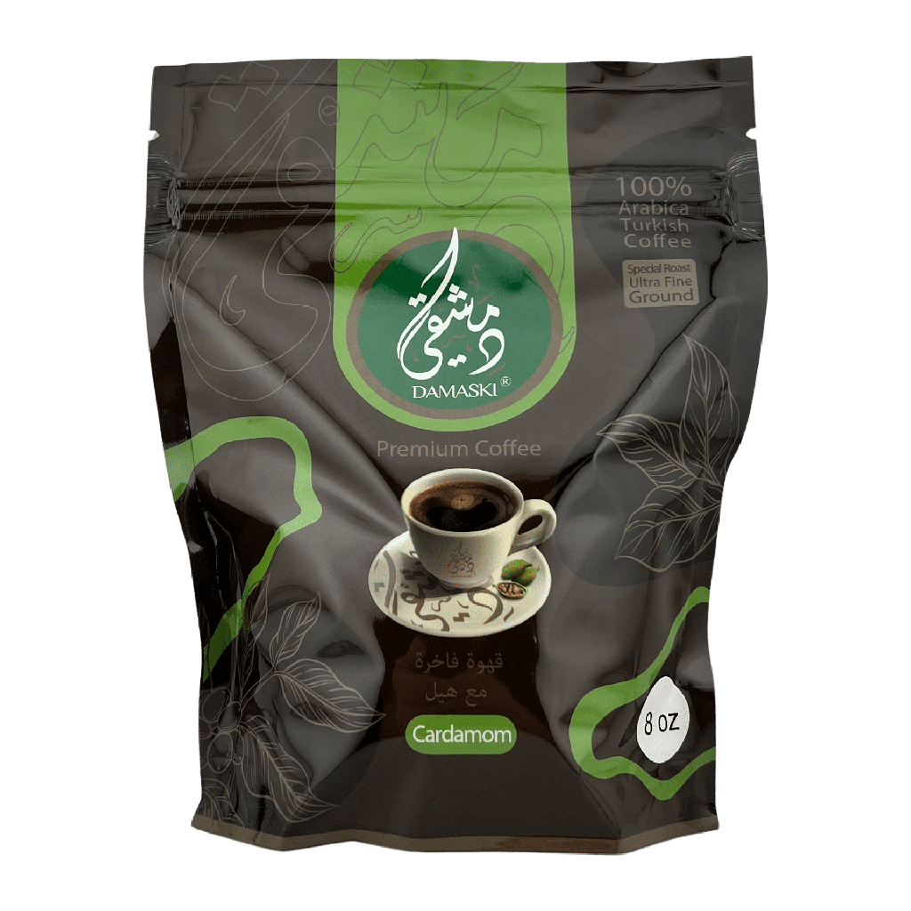 Damaski Turkish Coffee With Cardamom 8 oz 