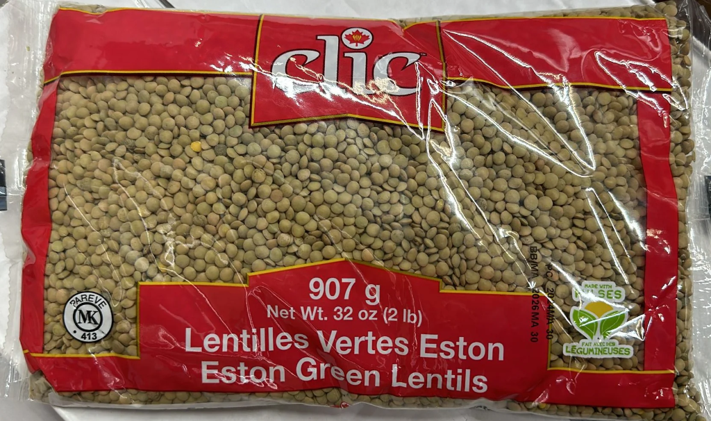 Clic Eston #1 Green Lentils 2 lbs