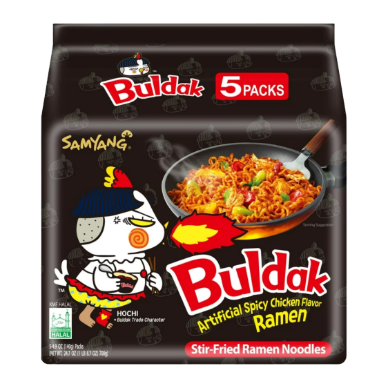 Samyang Buldak Spicy (5 Pack)