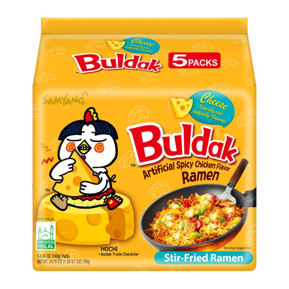 Samyang Buldak Cheese (5 Pack)