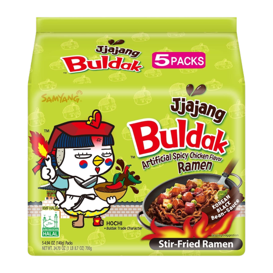 Samyang Buldak JJajang (5 Pack)
