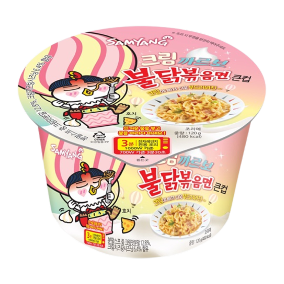 Samyang Buldak Creme Carbonara Big Cup