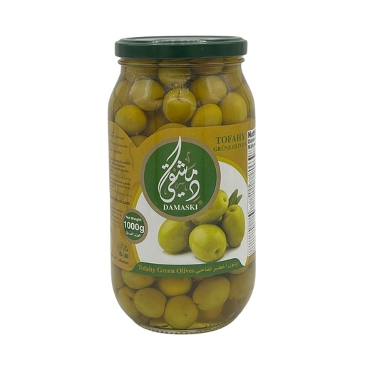 [997425] Damaski Green Olive Tofahy 1000g