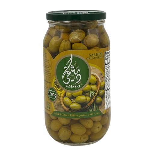[997432] Damaski Green Olive Salkini 1000g