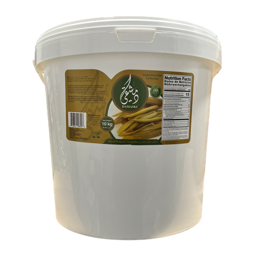 [998408] Damaski Sliced Cucumber Pickles 10kg
