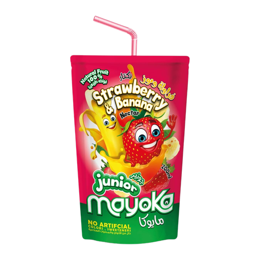 Mayoka Junior Strawberry & Banana 200mL