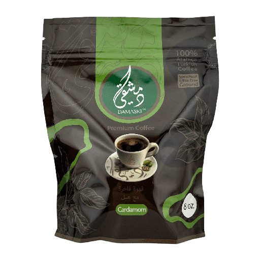 [998279] Damaski Turkish Coffee With Cardamom 8 oz 