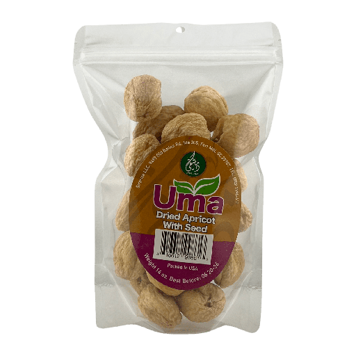 [998613] Uma Dried Apricot With Seed 14oz
