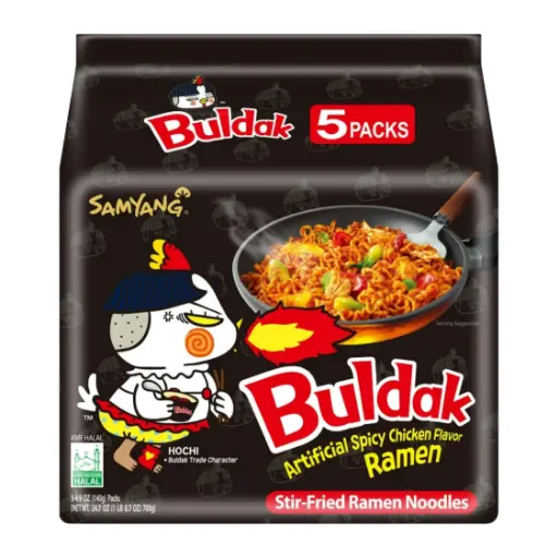 [121338] Samyang Buldak Spicy (5 Pack)