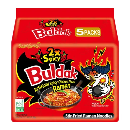 [123007] Samyang Buldak 2x Spicy (5 Pack)