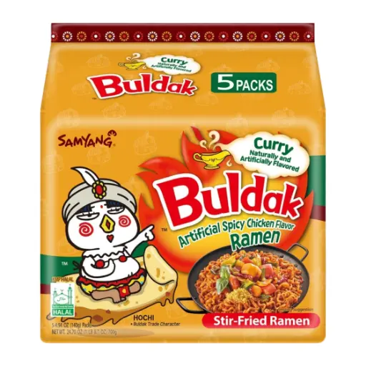 [122987] Samyang Buldak Curry (5 Pack)