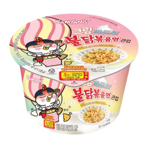 Samyang Buldak Creme Carbonara Big Cup