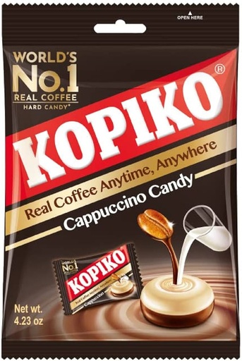 [330739] Kopiko Cappuccino Candy Bag 175g * 24 packs 