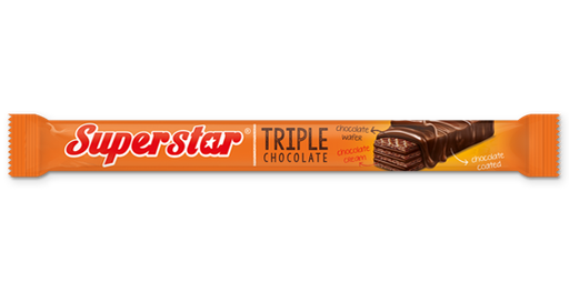 [355234] Superstar Triple Chocolate 12pc * 12boxes * 16g