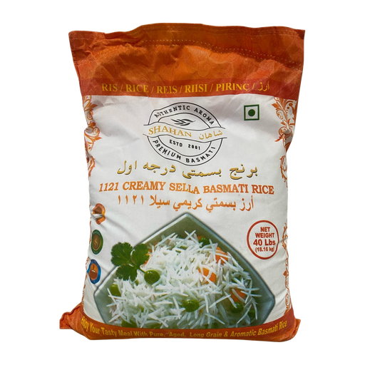 Shahan Creamy Sella Basmati Rice 10 lbs 
